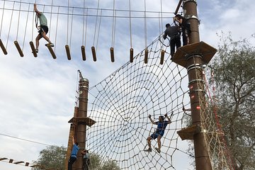 Up to 3 Hour Admission to Aventura Parks with Zipline and Ropes Course