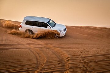 Dubai Desert Safari with Sand Boarding and Camel Riding