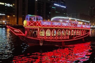 Dubai Creek Evening Dhow Sailing Cruise with Dinner