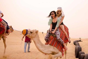 Desert Safari Dubai with Camel Ride & BBQ Dinner