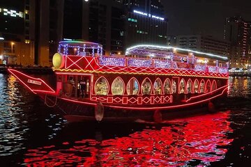 Dhow Sunset Cruise with Live Shows and Dinner