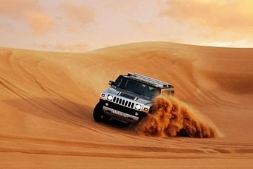 Dubai Hummer Desert Safari with Camel Ride and BBQ Dinner