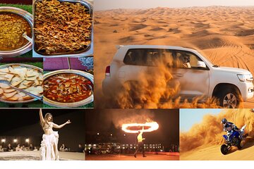 Full Day Safari Grand Adventures with Dune Bash on 4X4 in Dubai