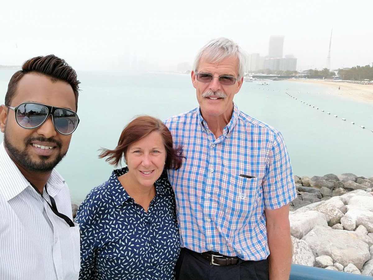 Explore Dubai with  Gomez  & Sandy (private tours only)